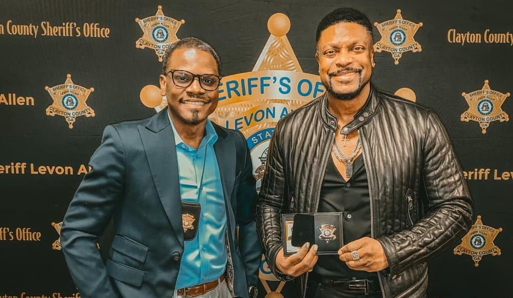 Actor Chris Tucker Becomes Honorary Deputy of Clayton County