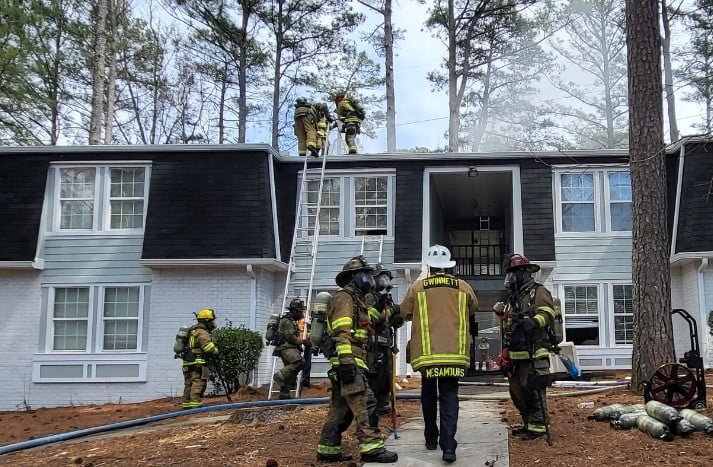 Apartment Fire Displaces 20 Residents in Norcross