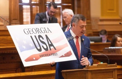 Georgia Senate Passes ‘America First’ License Plate Bill