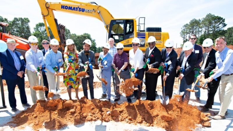 Groundbreaking Ceremony for Forever Young Aquaponics Facility