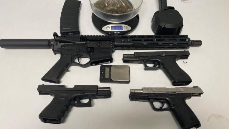 Columbus Police Arrest Suspect After Shots Fired Call, Seize Firearms and Marijuana