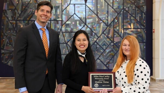 Mercer University Honors Dr. Makhin Thitsa with Mike MacCarthy Mentorship Award