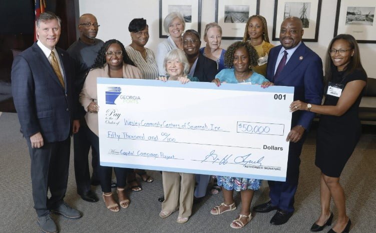 Georgia Ports Authority Donates ,000 to Wesley Community Centers of Savannah