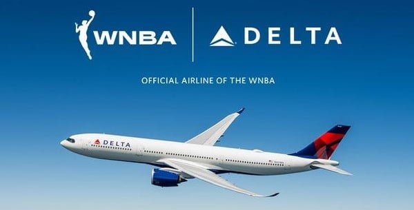 Delta Air Lines Becomes Official Airline of the WNBA