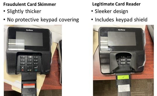 Chatham County Police Department Issues Alert Over Financial Card Skimmers