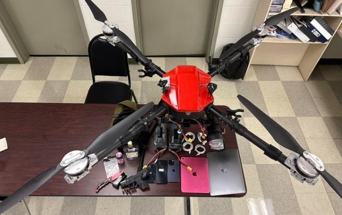 Drone Drop at Washington County State Prison Leads to Arrests and Drug Seizure