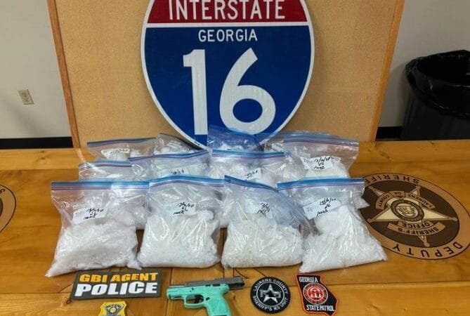 Multiple Agencies Involved in Major Drug Bust on Interstate 16