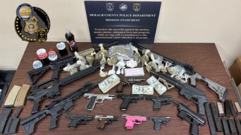 DeKalb County Police Seize Firearms and Drugs in Decatur Raid