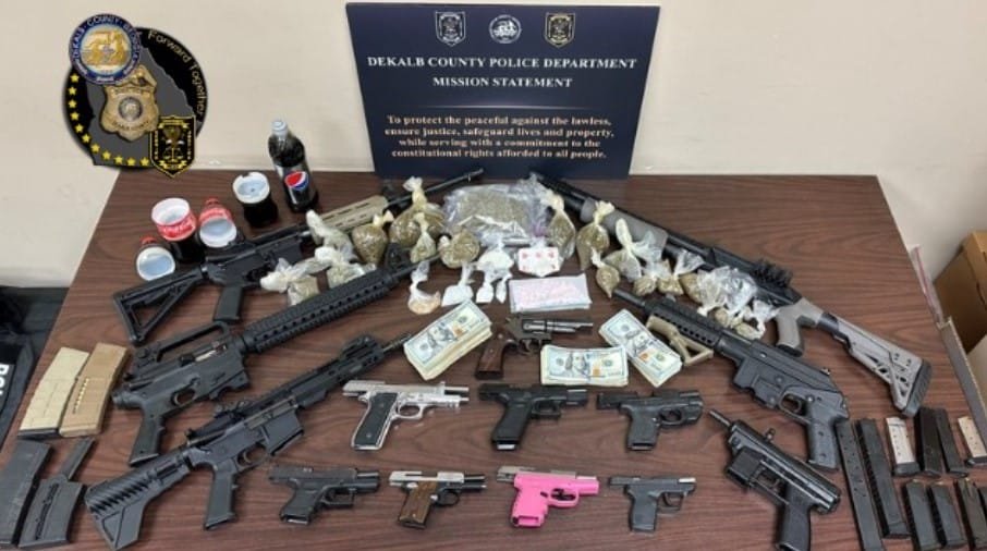 DeKalb County Police Seize Firearms and Drugs in Decatur Raid