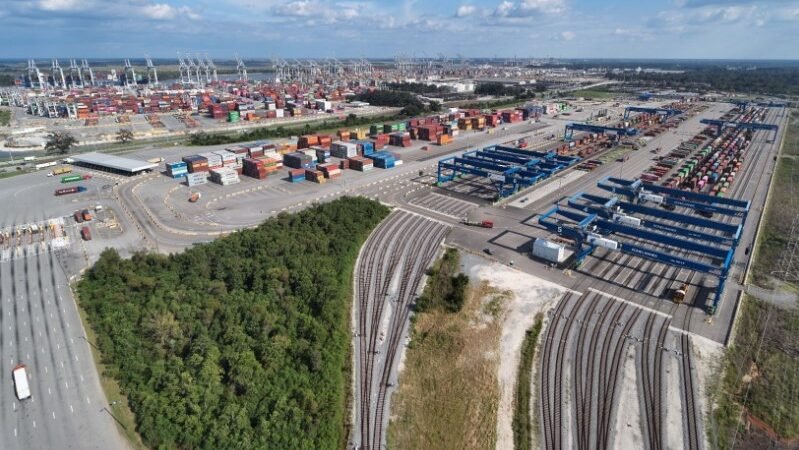 Georgia Ports Authority Sees 10% Increase in October Cargo Volumes, Sets Record for Rail Lifts