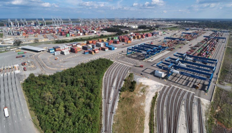 Georgia Ports Authority Sees 10% Increase in October Cargo Volumes, Sets Record for Rail Lifts