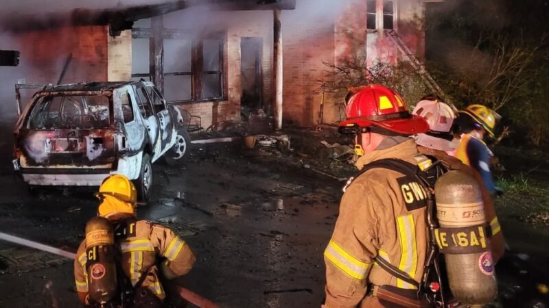 Early Morning Blaze in Dacula Claims Life of Family Cat, Displaces Resident