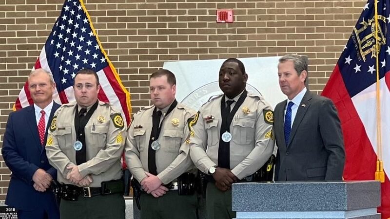 Three Crisp County Deputies Honored for Heroism in Deadly July 2023 Incident