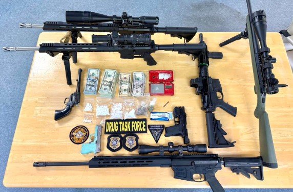 Drugs, Guns Seized in Telfair County Raid; One Arrested