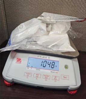 1,000 grams of cocaine seized