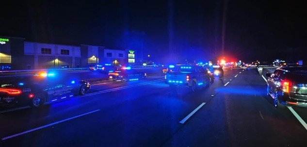 Multi-County Pursuit Ends in Gunfire, Two Suspects in Custody