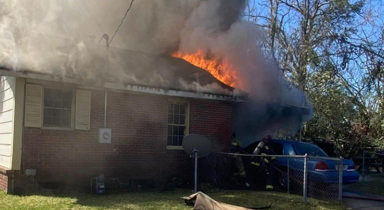 Valdosta House Fire Displaces Five, Claims Family Pet