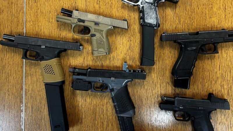 Traffic Stop on I-20 Leads to Arrest of Four Men, Seizure of Six Firearms, Three with Machine Gun Conversions