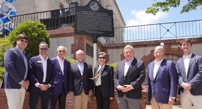 Georgia Chamber of Commerce Honored with Historical Marker in Macon