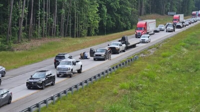 High-Speed Chase Ends in Crash and Capture of Texas Man on I-20 in Haralson County