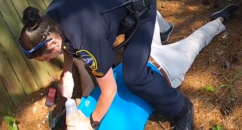 Acworth Officer Saves Choking Driver Using LifeVac Device