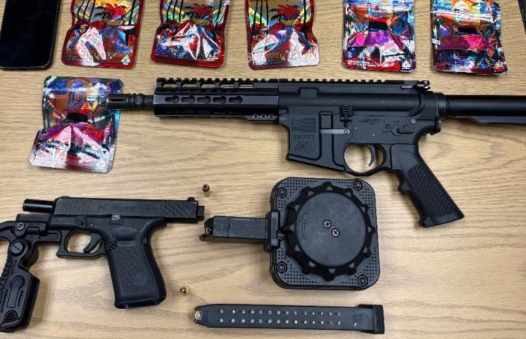 Cordele Police Seize Stolen AR-15, Illegally Modified Glock, Drugs, and Cash