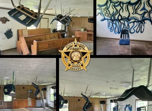 Two Teens Arrested for Extensive Vandalism and Burglary at Haralson County Church
