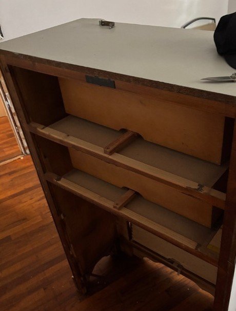 Found hiding inside this dresser