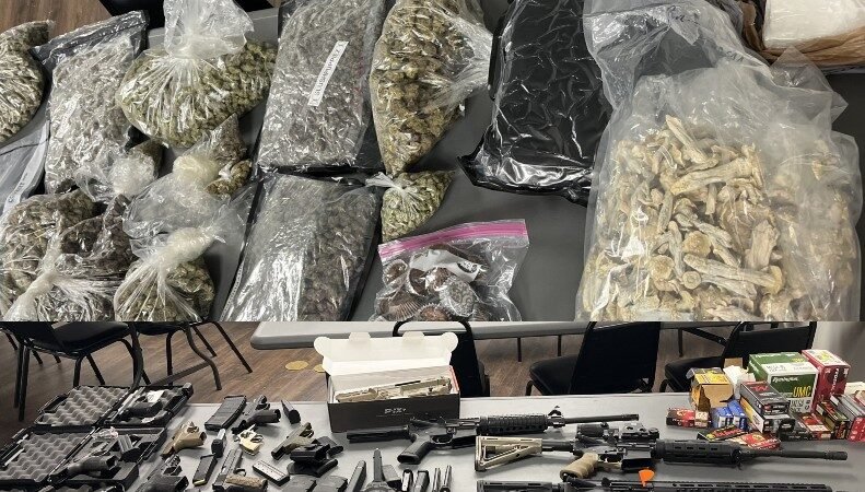 Drug Trafficker Arrested in Spalding County on 36 Felony Charges; Large Drug and Firearm Seizure