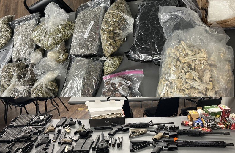Drug Trafficker Arrested in Spalding County on 36 Felony Charges; Large Drug and Firearm Seizure
