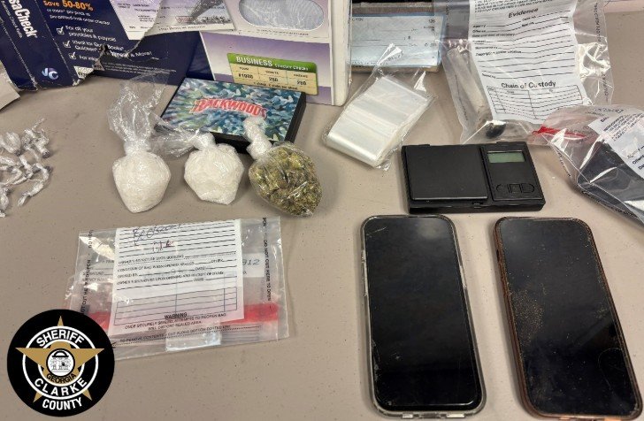 Meth, Fentanyl, and Firearms Seized in Clarke County Drug Bust Meth, Fentanyl, and Firearms Seized in Clarke County Drug Bust