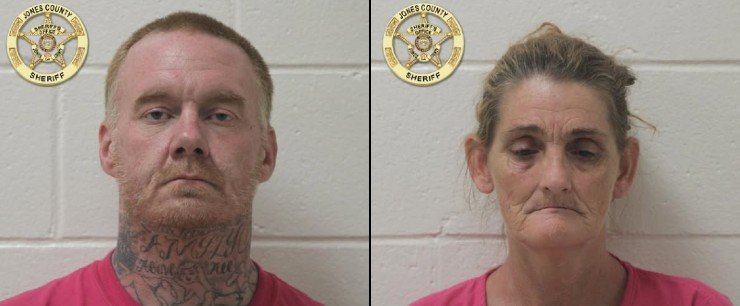 Two Macon Residents Arrested on Meth Charges During Separate Jones County Traffic Stops