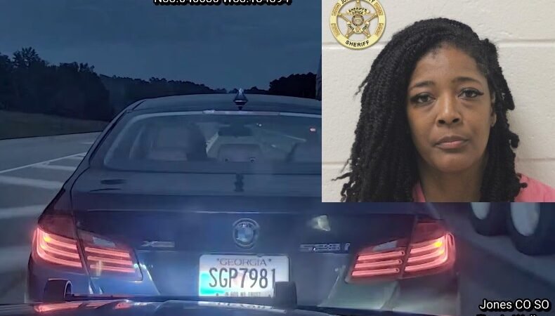 High-Speed Chase in Jones County Ends With Arrest of Ellenwood Woman