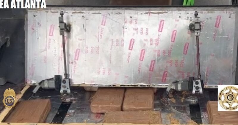 DEA and Spalding County Deputies Seize 10 Kilograms of Cocaine During Traffic Stop