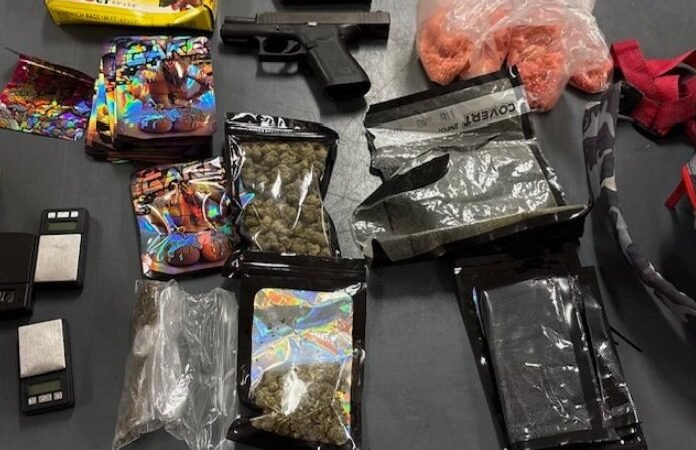 Police Arrest Brunswick Man After Discovering Drugs and Gun in Vehicle