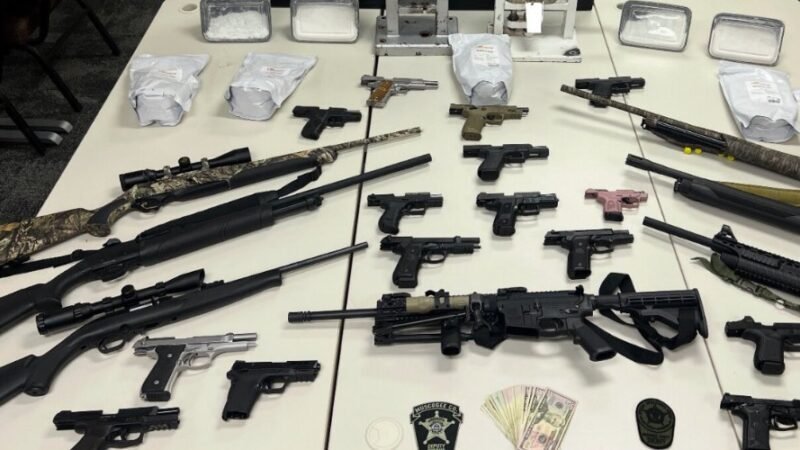 Muscogee County Sheriff’s Office Seizes 30 Guns and 0K in Drugs in 30-Day Operation