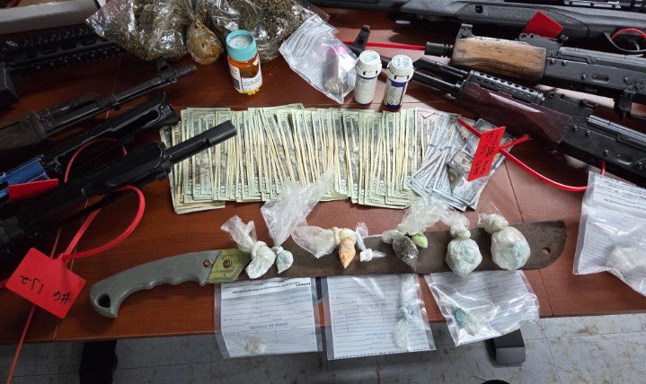 Two Arrested, Weapons and Drugs Seized in Major Brunswick Police Operation Two Arrested, Weapons and Drugs Seized in Major Brunswick Police Operation