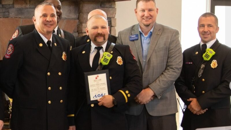 Cobb County Fire Lieutenant Honored with 2025 Local Hero Award Cobb County Fire Lieutenant Honored with 2025 Local Hero Award