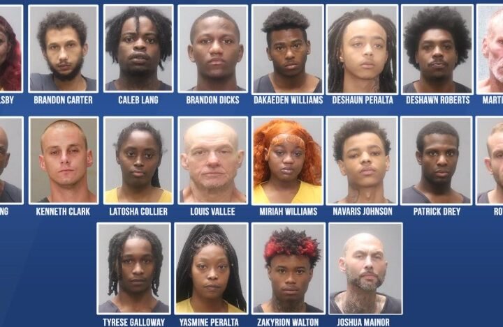 Columbus Police Make 28 Arrests in Major Property Crime Sweep