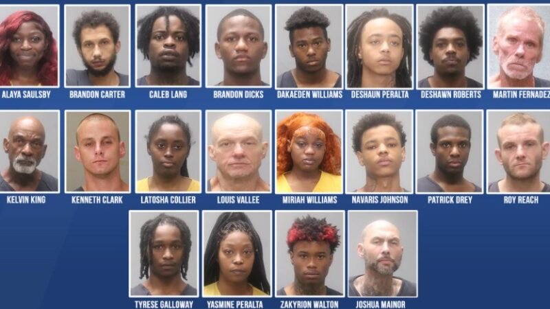 Columbus Police Make 28 Arrests in Major Property Crime Sweep