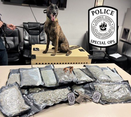 Two Men Arrested After Columbus Police Seize Over 16 Pounds of Marijuana and Firearms Two Men Arrested After Columbus Police Seize Over 16 Pounds of Marijuana and Firearms