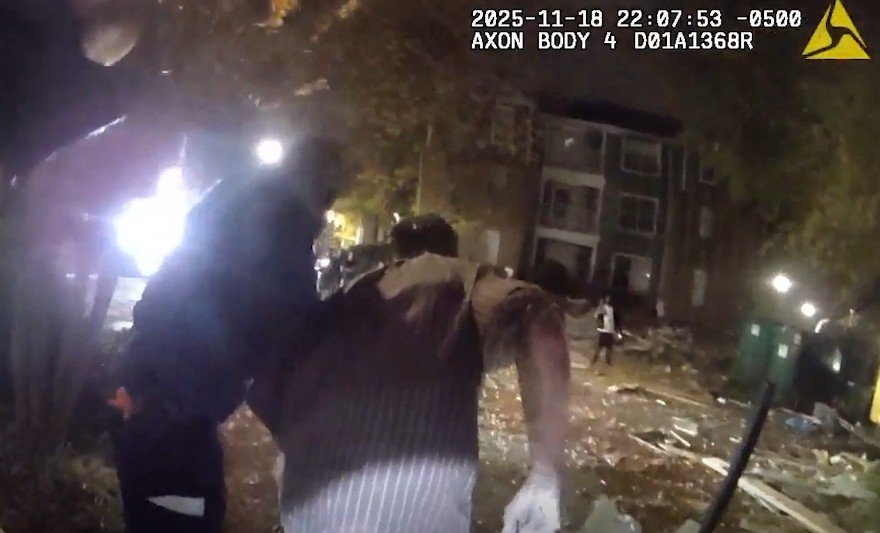 Officers Rescue Man Trapped After Late-Night Explosion Levels Part of Atlanta Apartment Building