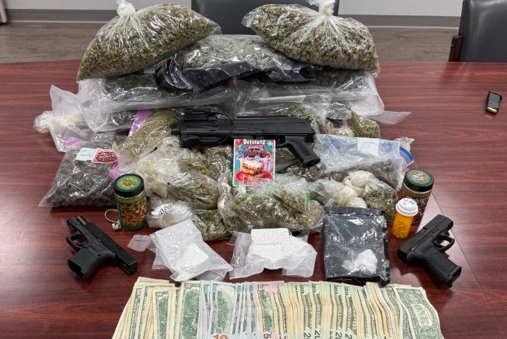 Two Douglas Residents Arrested After Drug Unit Seizes Cocaine, Marijuana, Firearms in Coffee County