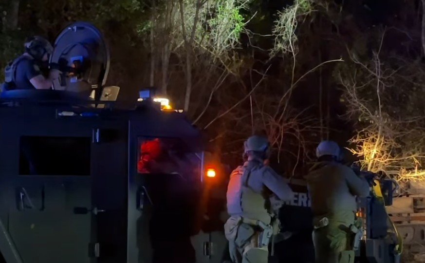Bibb County SWAT Disarms Armed Driver After Christmas Eve Pickup Crash