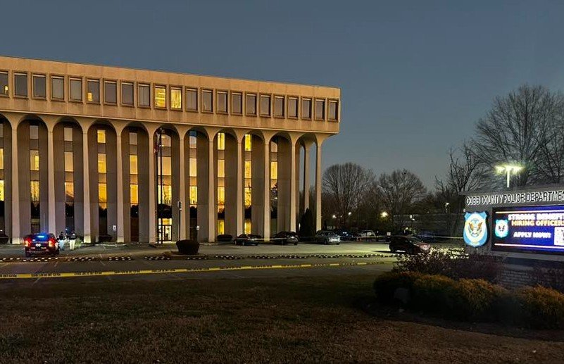 Officer Shoots Armed Woman Outside Cobb County Police Headquarters