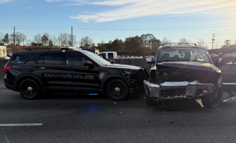 Conyers Officer Dragged During Traffic Stop; Driver Arrested After I-20 ...