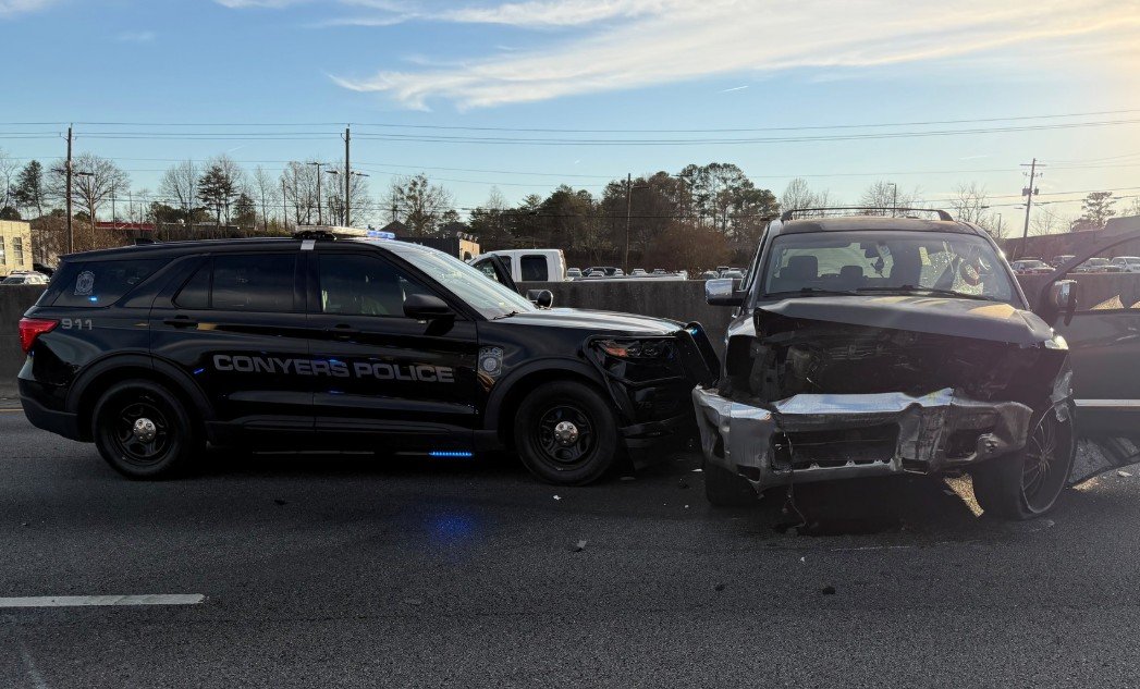 Conyers Officer Dragged During Traffic Stop; Driver Arrested After I-20 Pursuit