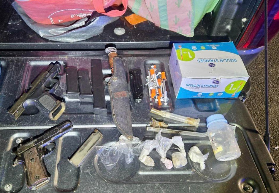 Bibb County Deputy Arrests Two After Unresponsive Persons Call Leads To Drug And Firearm Charges