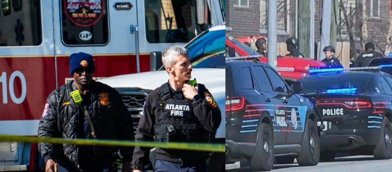 Two Atlanta Officers Injured in Apartment Shootout; Suspect Barricades Before SWAT Arrest