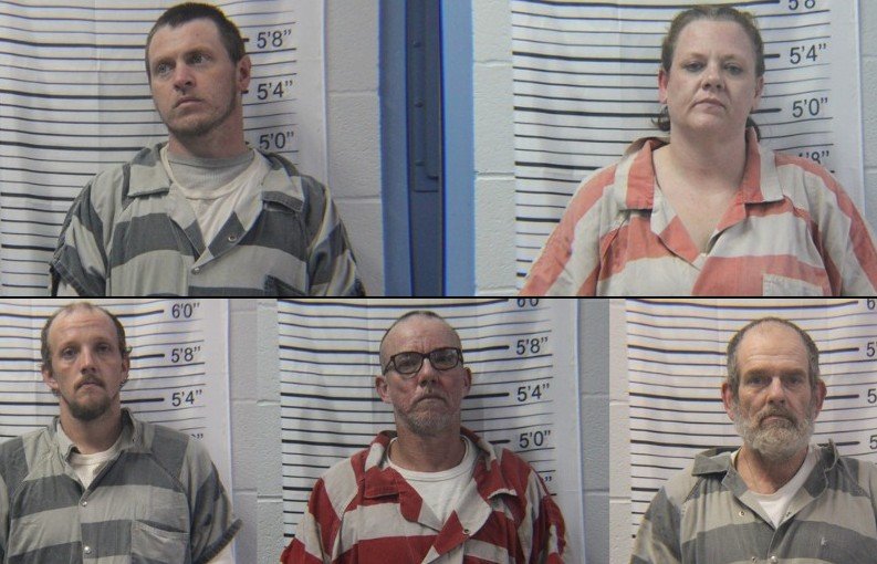 Five Arrested in Ongoing Stephens County Burglary Investigation
